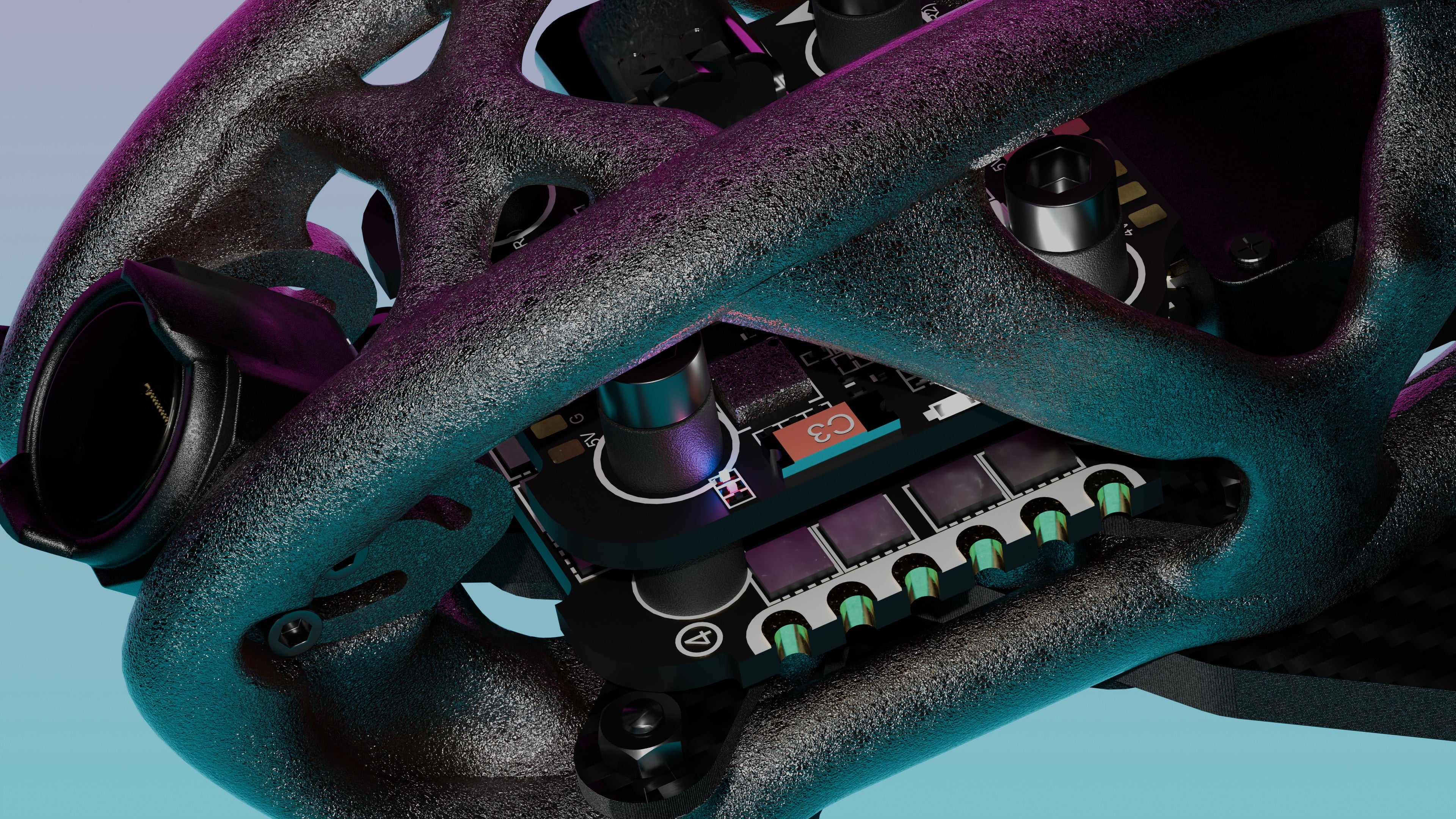 Featuring 30.5 x 30.5mm grid, for a wide range of suitable flight controllers.